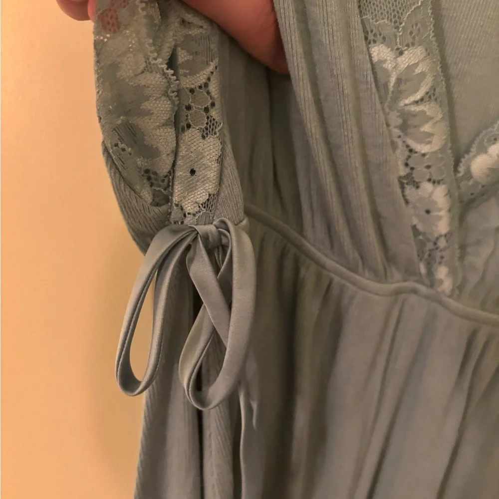 Victoria’s Secret Sage Green Romper - Romantic, Feminine, Valentine's Day, Cute - Picture 6 of 6